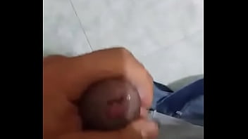 Masturbating in the bathroom