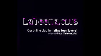 Hot latina teasing on bed