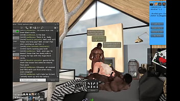 Blonde married girl cheating with two black guys