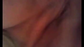 My online playing with her pussy