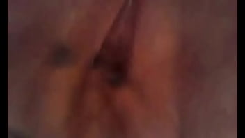 My online playing with her pussy