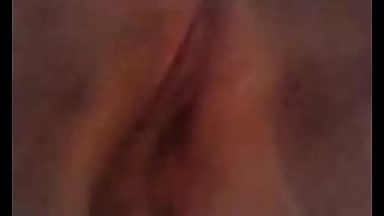 My online playing with her pussy