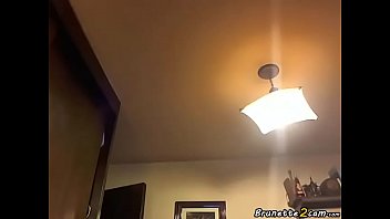 This teen masturbates on the chair of her room