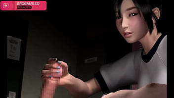 Young horny girl take video playing with your dick by foot hand and mouth