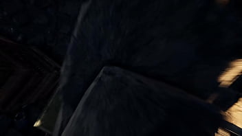 The petite girl didn't expect that the giant cock would destroy her pussy and ass hentai game 3d