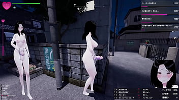 コートを脱ぎ捨てて、いよいよすっぽんぽんで公園を徘徊！