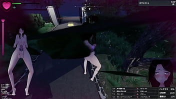 コートを脱ぎ捨てて、いよいよすっぽんぽんで公園を徘徊！