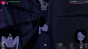 コートを脱ぎ捨てて、いよいよすっぽんぽんで公園を徘徊！