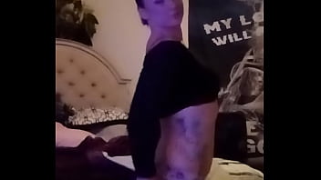 Naughty nodia getting dressed for the day