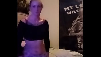 Naughty nodia getting dressed for the day