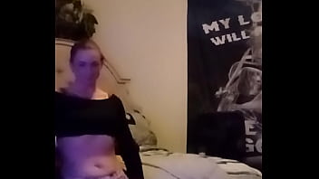 Naughty nodia getting dressed for the day