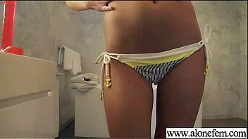 Amateur lonely girl britney belle put in her all kind of sex stuffs movie 04