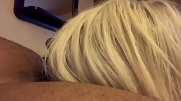 Blonde wanted a taste real quick