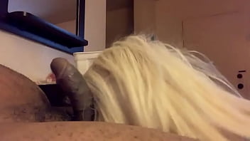 Blonde wanted a taste real quick
