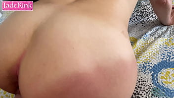 Pretty slim thick slut jade kink passionate sex on bed