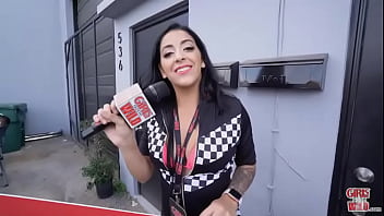 The pink vibrator rubs liv’s clit