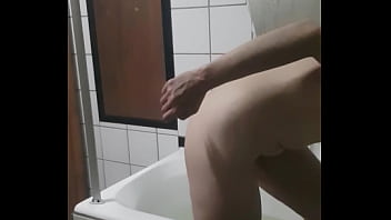 Naked bathroom