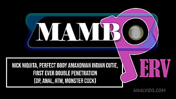 Nick niquita perfect body amaxonian indian cutie first ever double penetration dp anal atm monster cock bbc ob444