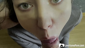 My teen hottie taking it like a pro