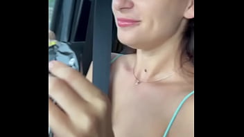 She walked around the store without her panties on and she didn't mind splurging