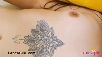 Gorgeous latina naked close up