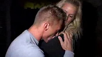 Dirty couple in public