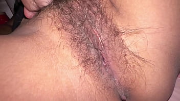 Horny indian desi rubbing beautiful hairy pussy