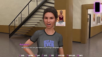 College kings 2 #03 route saving the busty red head and she sucks all of my juicy cum out of my big white cock