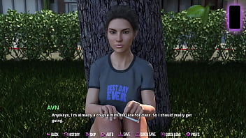 College kings 2 #03 route saving the busty red head and she sucks all of my juicy cum out of my big white cock