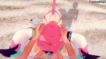 Varessa wants to go to the beach after sex genshin impact 3 full & pov on sheer & fantasyking3