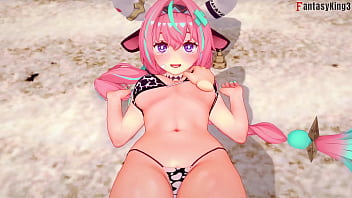 Varessa wants to go to the beach after sex genshin impact 3 full & pov on sheer & fantasyking3