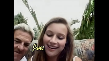 Polish girl anal in garden