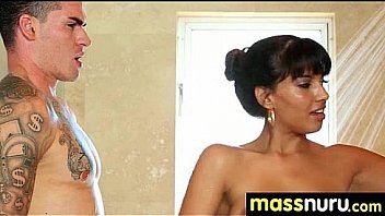 Lucky client gets a full service massage 12