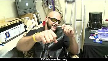 Amateur hottie takes cash for public sex 16