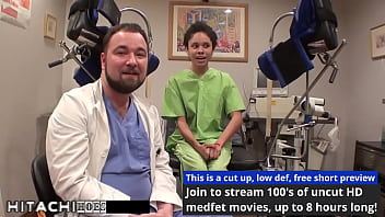 Freshman gets mandatory hitachi orgasm from nurse sandra chappelle