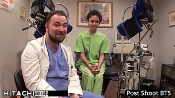 Freshman gets mandatory hitachi orgasm from nurse sandra chappelle