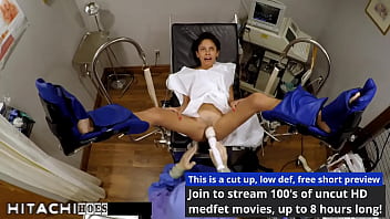 Freshman gets mandatory hitachi orgasm from nurse sandra chappelle