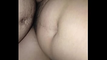 I fucked by the pizza delivery guy in my living room he gave me his cum in my ass