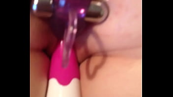 Blonde slut tied gagged and dped with vibrators