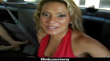 Desperate teen naked in public and fucks to pay rent 2