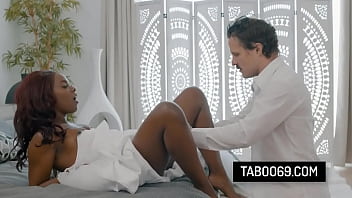 Horny ebony bride fucks with the cater waiter before the wedding Horny ebony bride fucks with the cater waiter before the wedding
