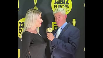 Interview for xbiz on the red carpet