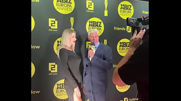 Interview for xbiz on the red carpet