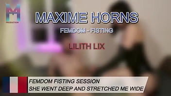 She destroyed my hole hard controlled fisting by lilith lixnever felt anything this intense #fisting #fem