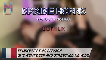 She destroyed my hole hard controlled fisting by lilith lixnever felt anything this intense #fisting #fem
