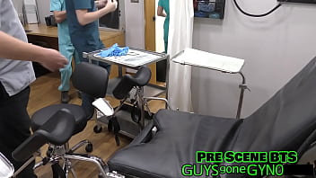 Male & female nurses learn to sound dr canada's penis