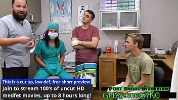 Male & female nurses learn to sound dr canada's penis