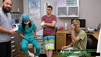 Male & female nurses learn to sound dr canada's penis