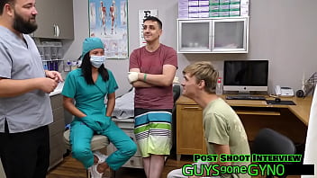 Male & female nurses learn to sound dr canada's penis