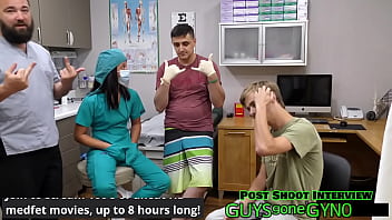 Male & female nurses learn to sound dr canada's penis